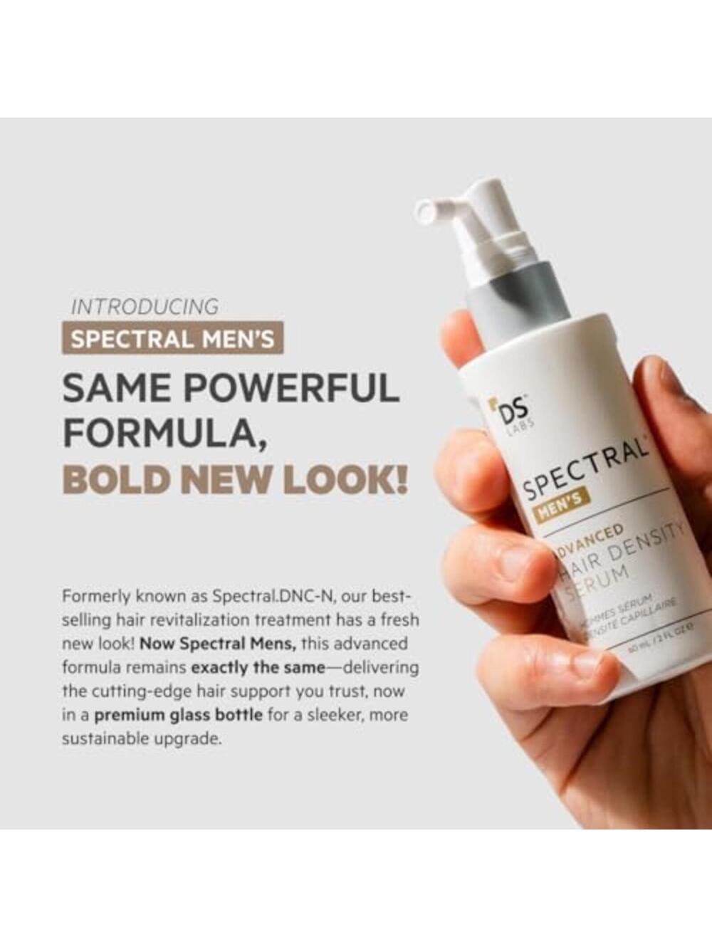 Men's Hair Density Serum | 5% Nanoxidil, Leave-In, Non-Greasy, 60mL